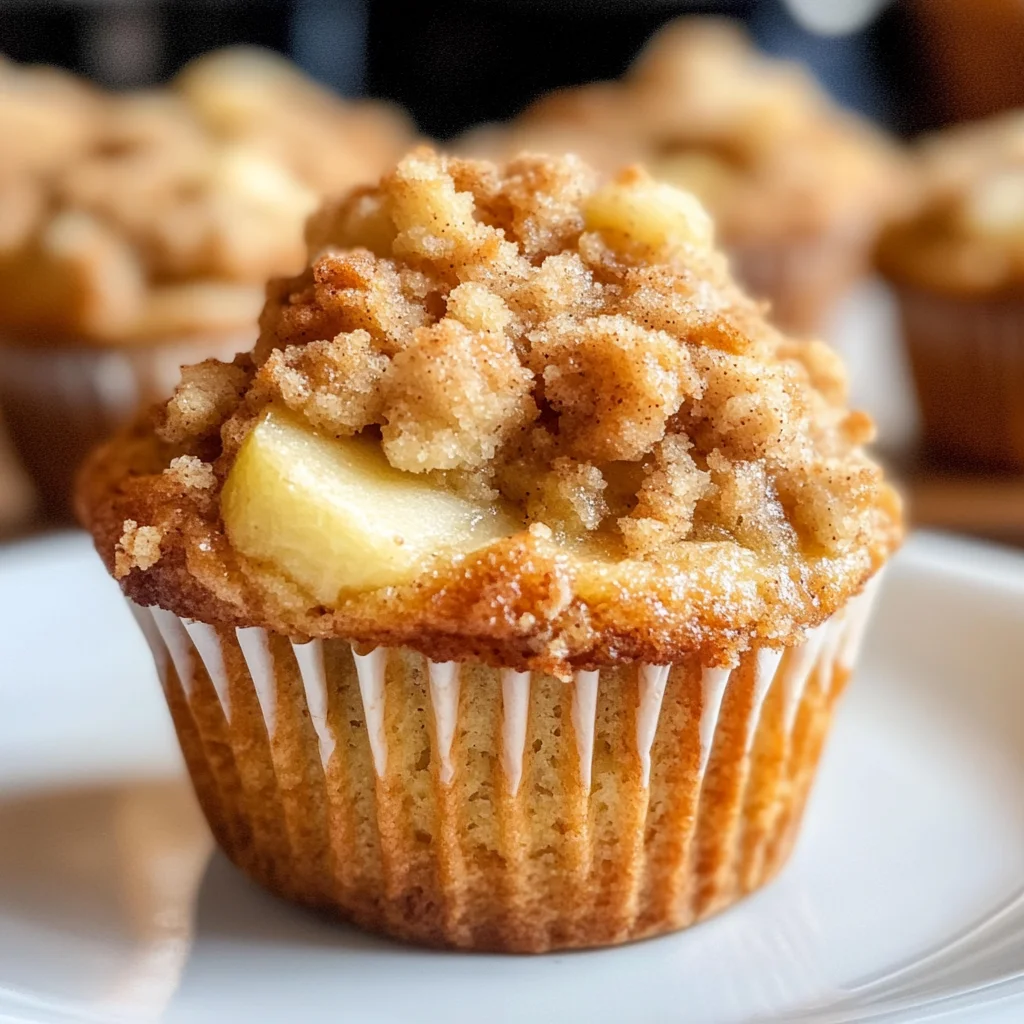 Apple Crumble Muffins