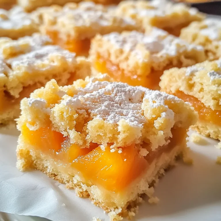 Apricot Shortbread Bars Recipe