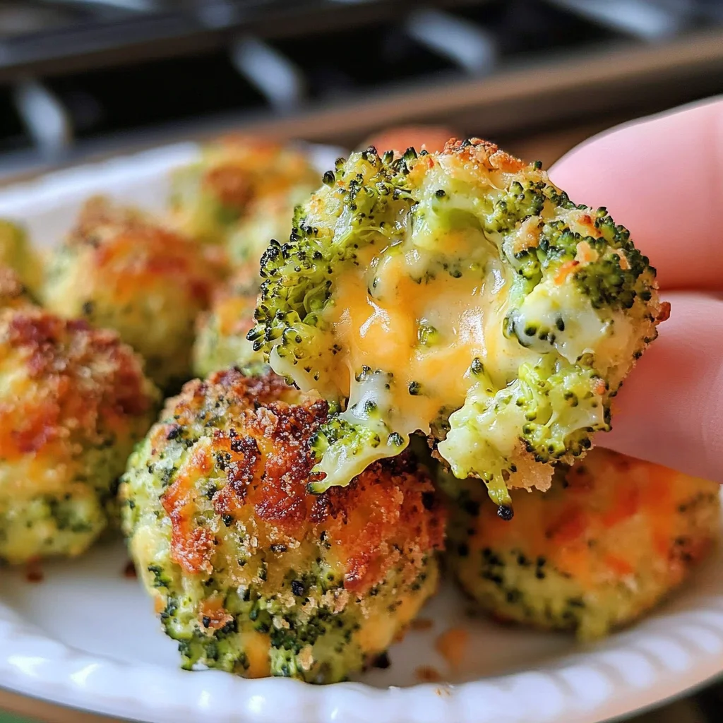 Baked Broccoli Cheese Balls