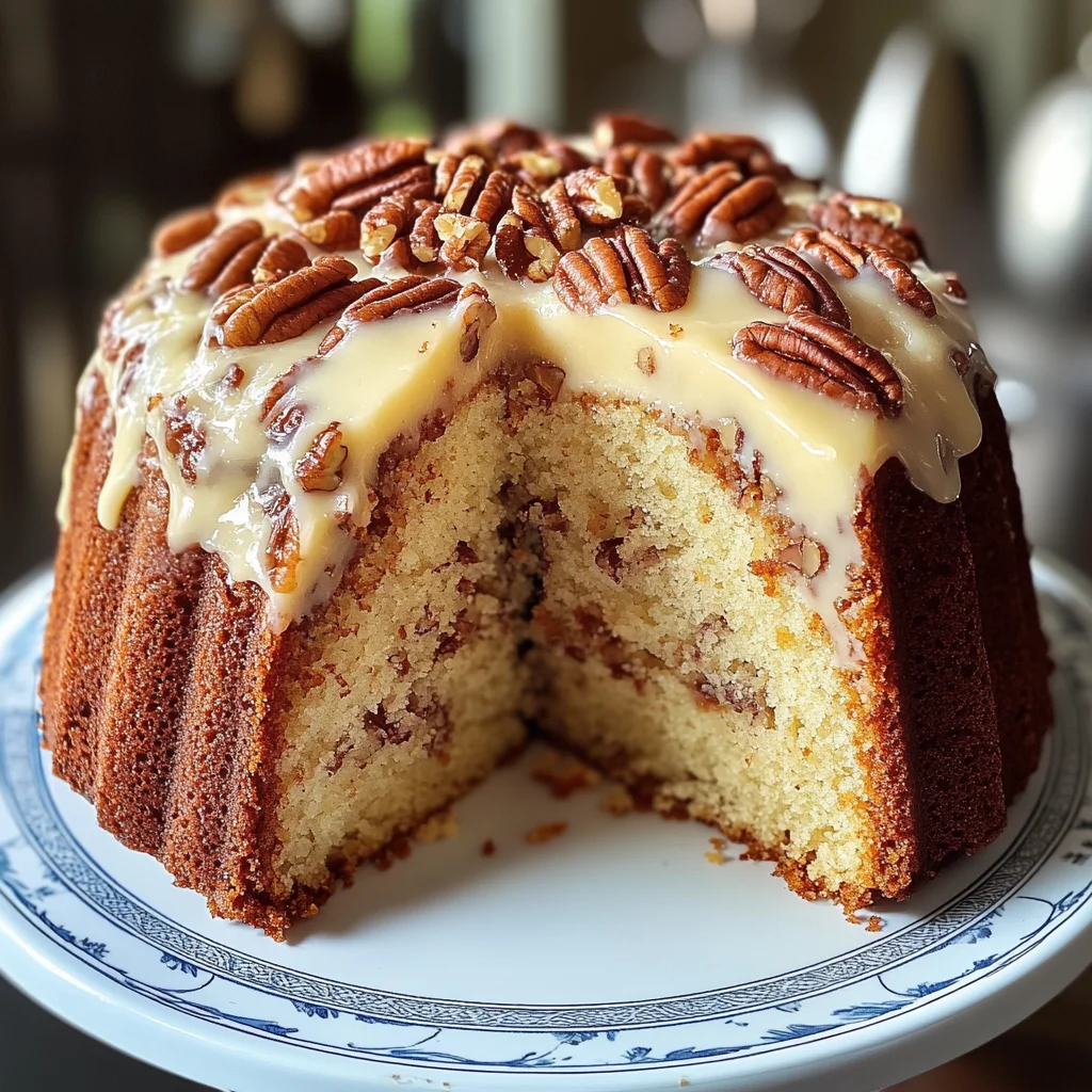 Butter Pecan Pound Cake