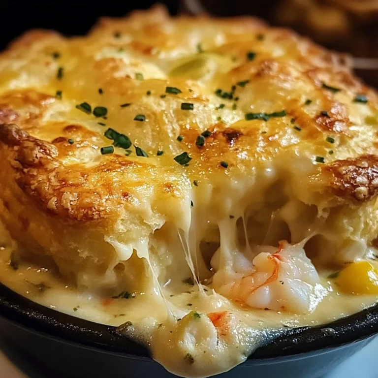 Cheddar Bay Biscuit Seafood Pot Pie: An Incredible Comforting Delight