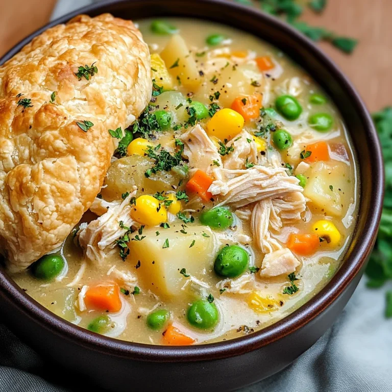 Chicken Pot Pie Soup