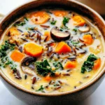 Cozy Autumn Wild Rice Soup