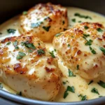 Creamy Baked Chicken with Parmesan and Garlic