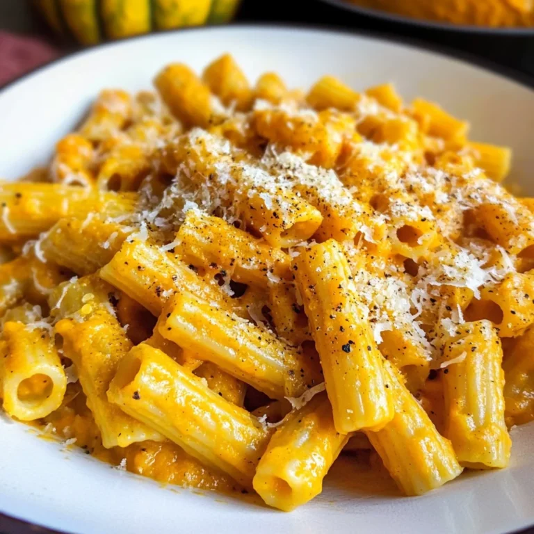 Creamy Parmesan Pumpkin Pasta