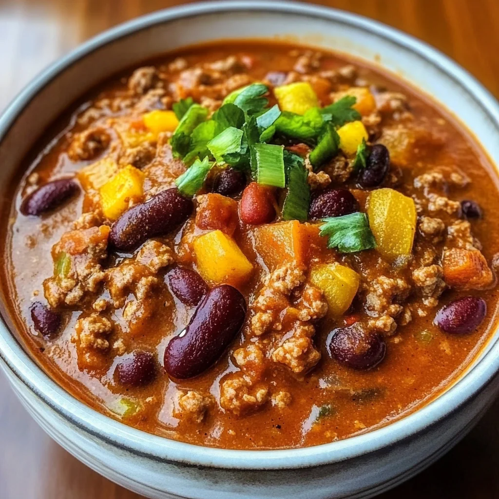 Crockpot Pumpkin Chili