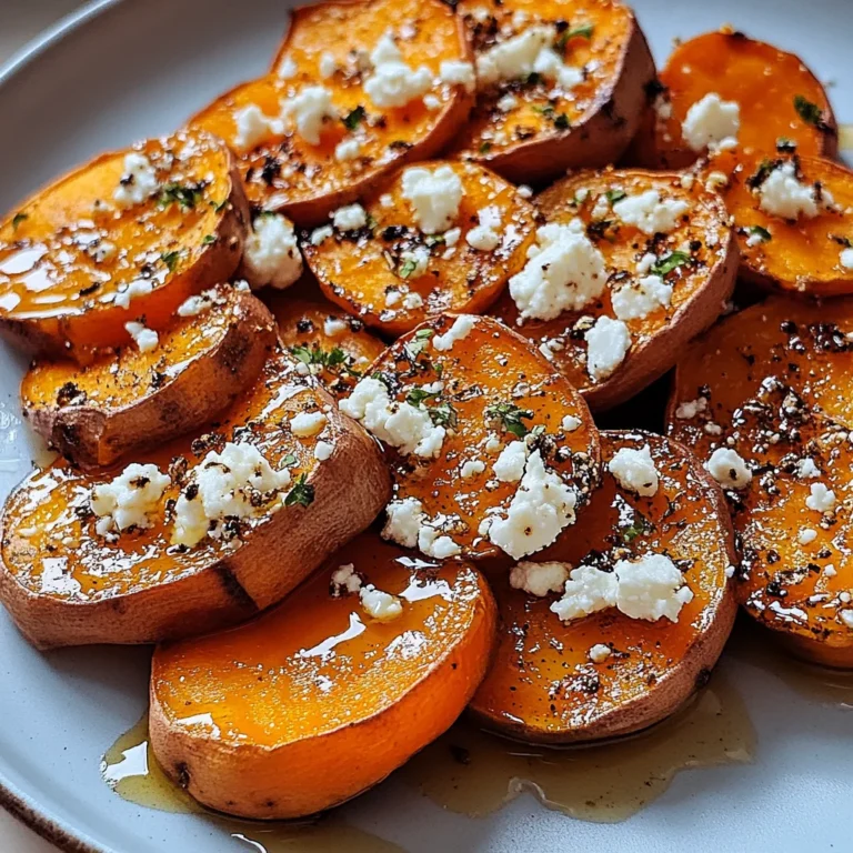 Delicious Honey Feta Sweet Potato Rounds Recipe for Any Meal