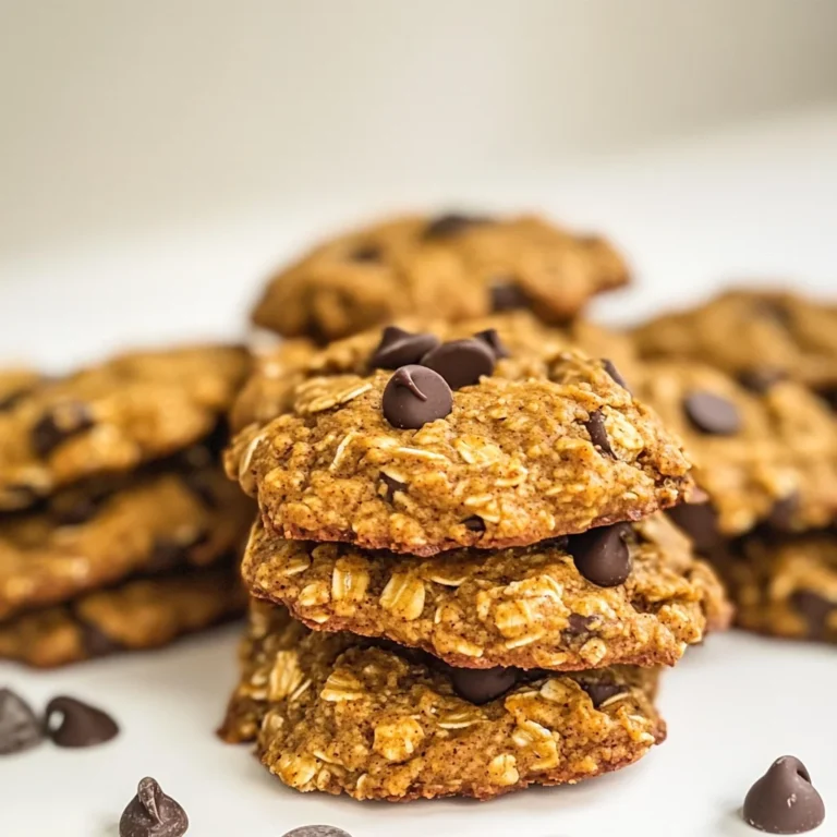 Healthy Pumpkin Oat Cookies