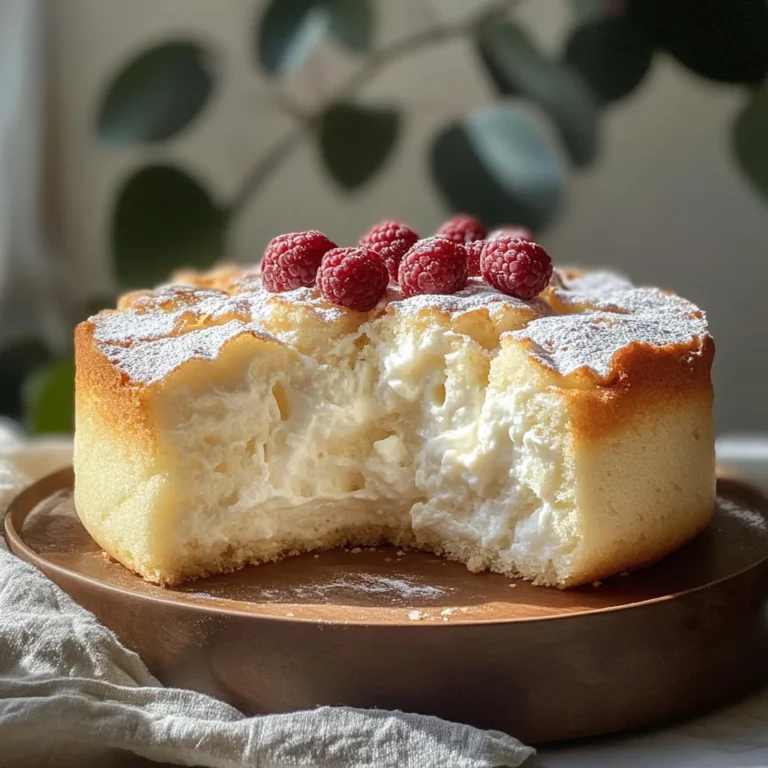 Light & Fluffy Yogurt Cloud Cake – The Best Airy Dessert !