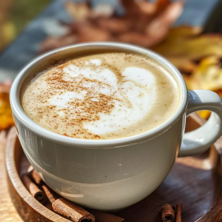 Maple Cinnamon Latte