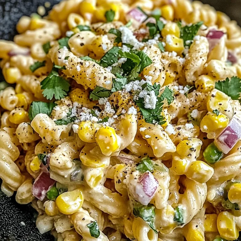 Mexican Street Corn Pasta Salad is a must-try dish!