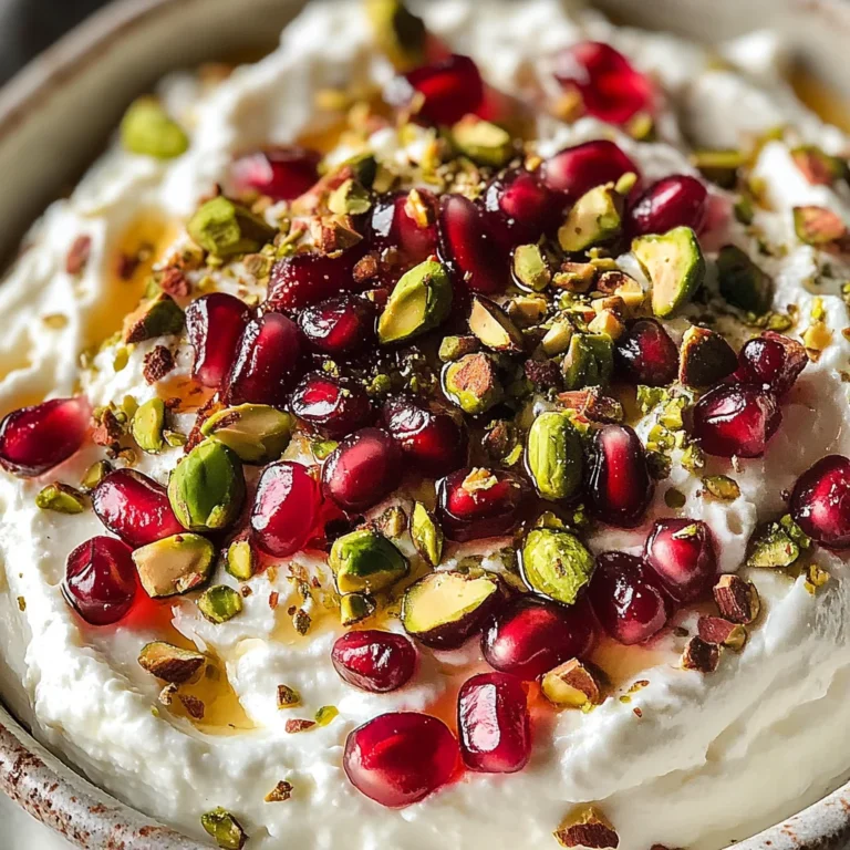 Pomegranate Pistachio Whipped Feta