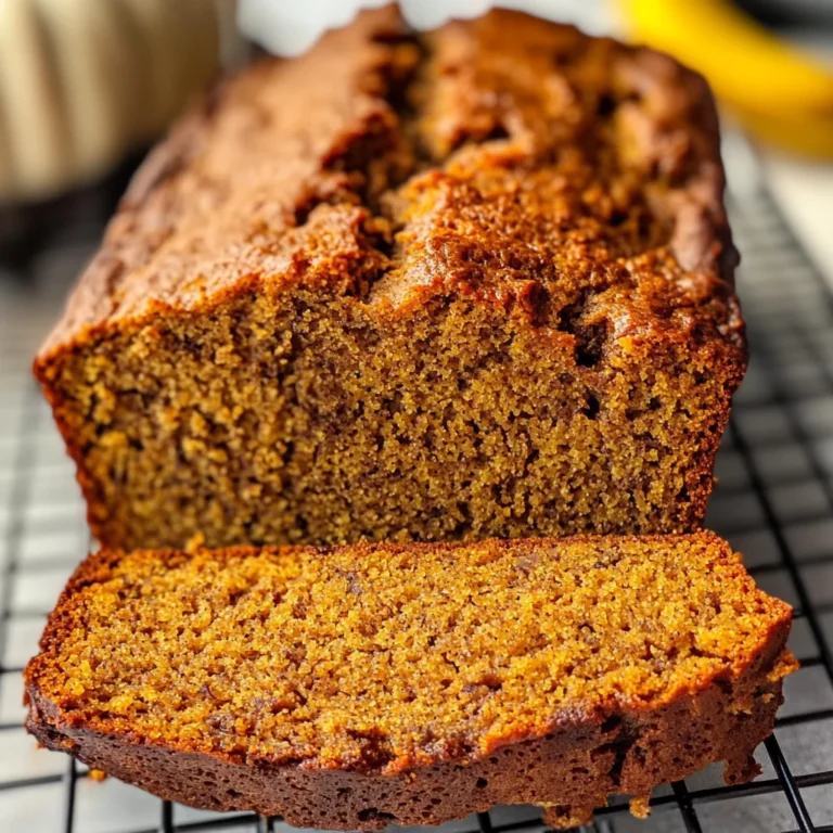 Pumpkin Banana Bread Recipe