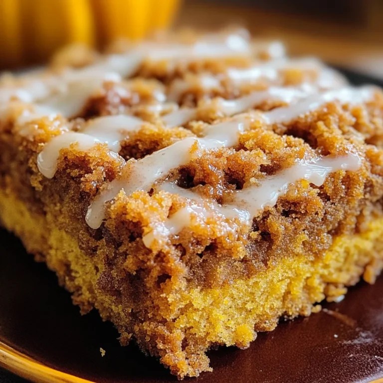 Pumpkin Coffee Cake