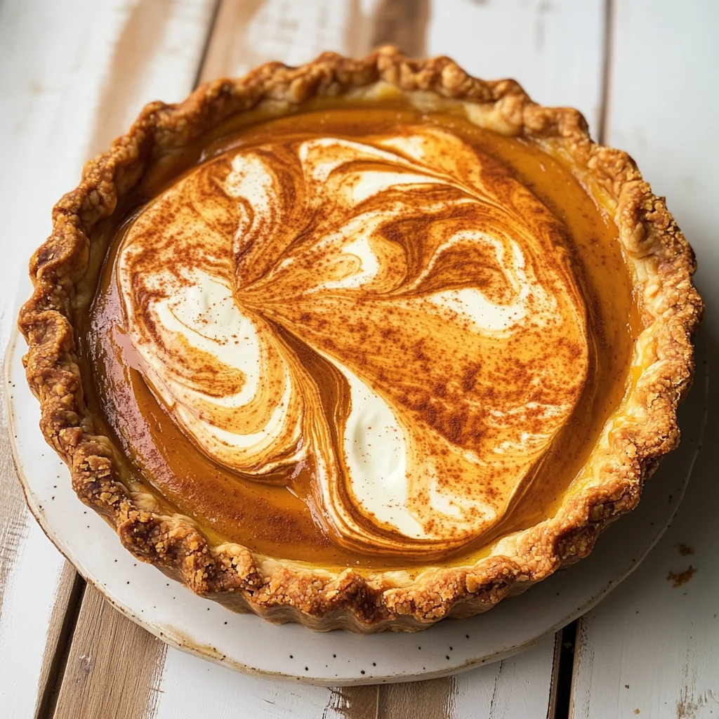 Pumpkin Mascarpone Pie