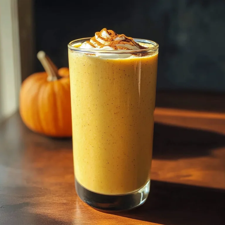 Pumpkin Smoothie