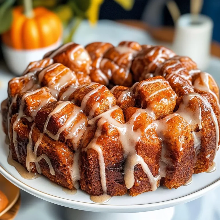 Pumpkin Spice Monkey Bread Recipe