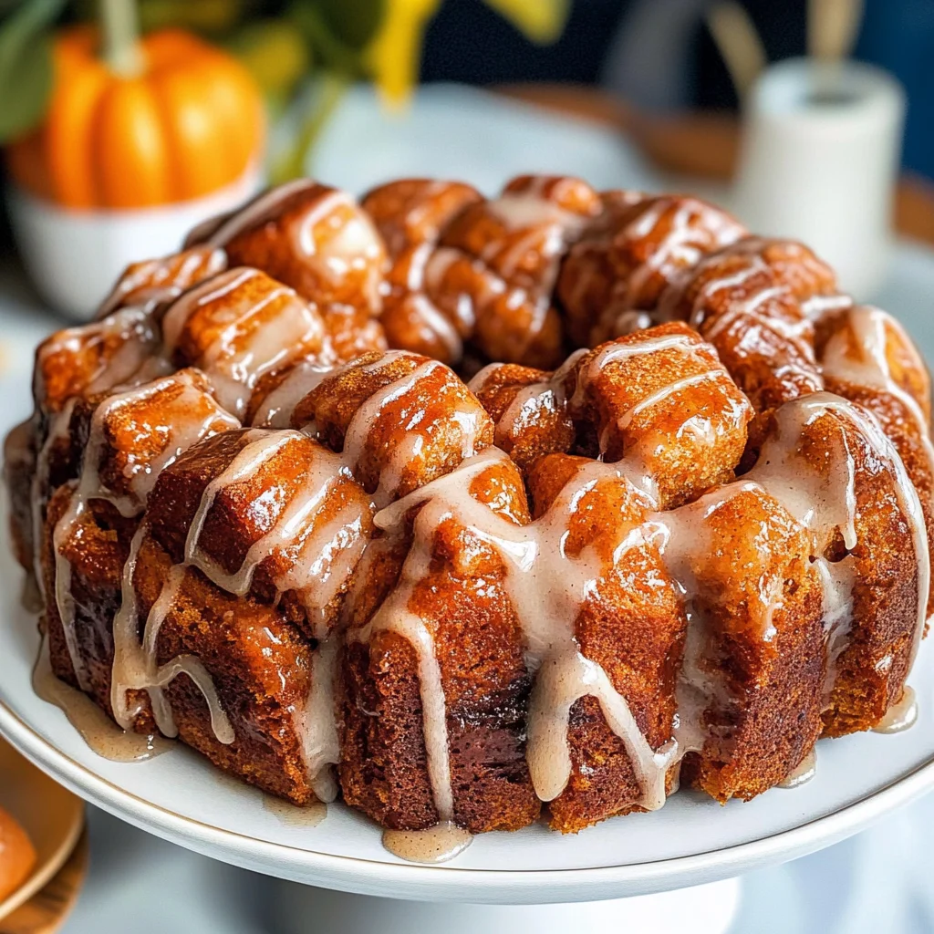 Pumpkin Spice Monkey Bread Recipe