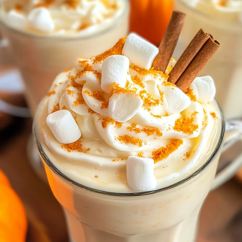 Pumpkin White Hot Chocolate