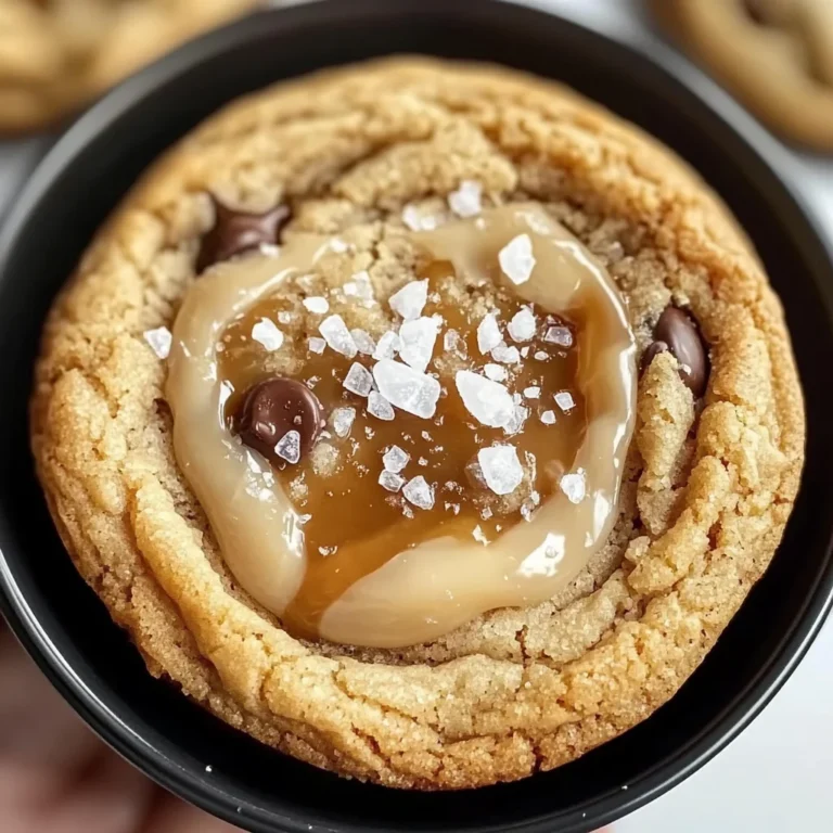 Salted Caramel Cheesecake Cookies