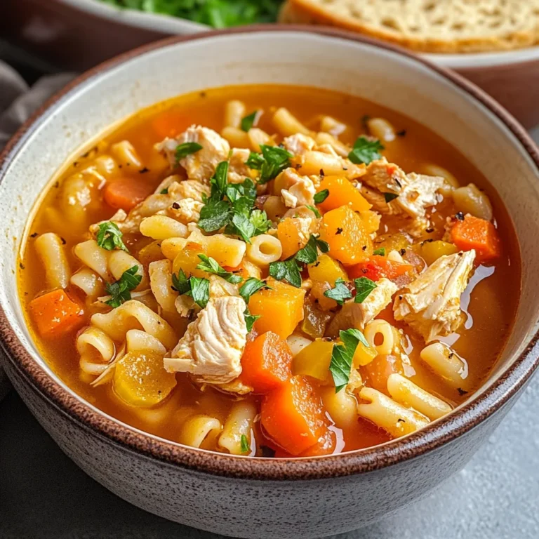 Sicilian Chicken Soup
