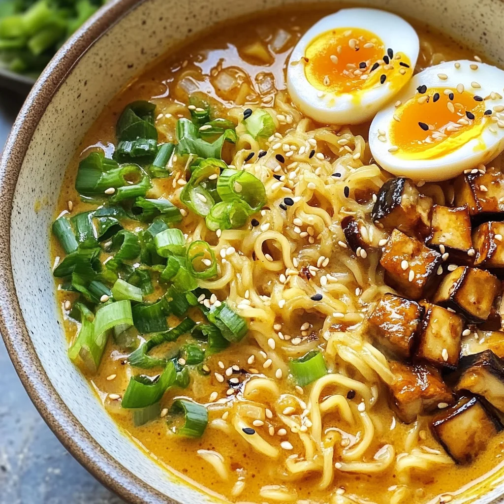Spicy Coconut Curry Ramen