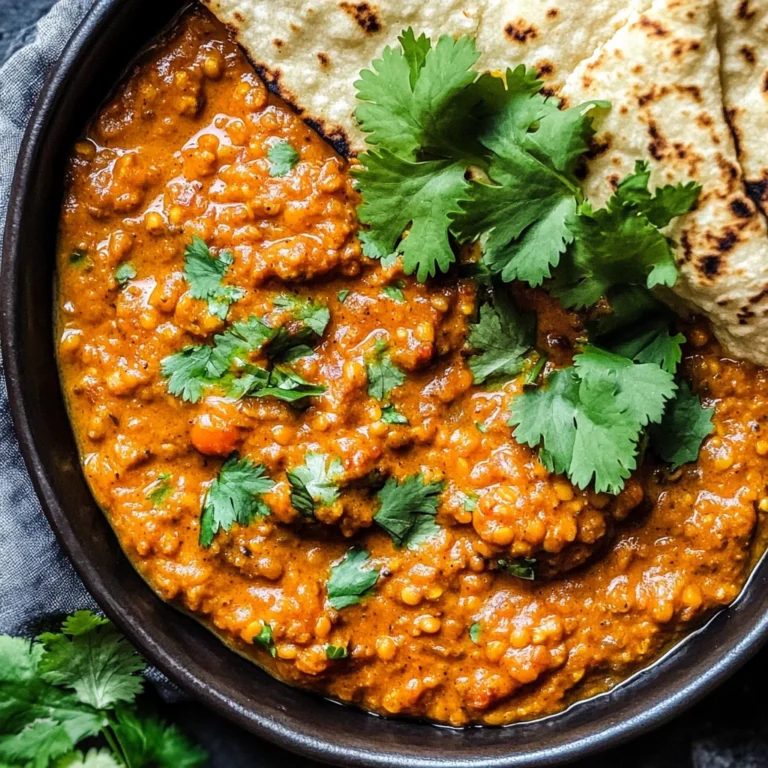 Spicy Red Lentil Curry