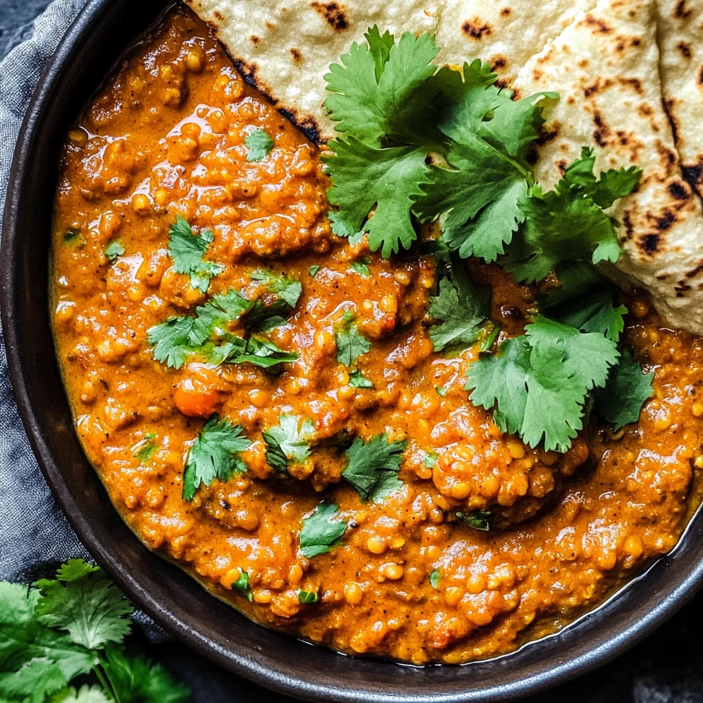 Spicy Red Lentil Curry