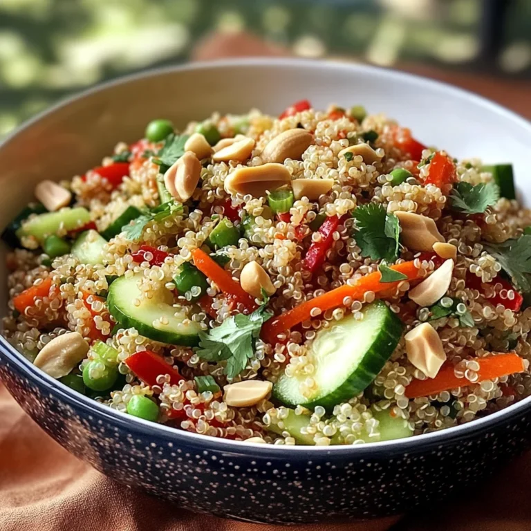 Thai Quinoa Crunch Salad