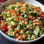 Thai Quinoa Crunch Salad: A Refreshing Healthy Delight!