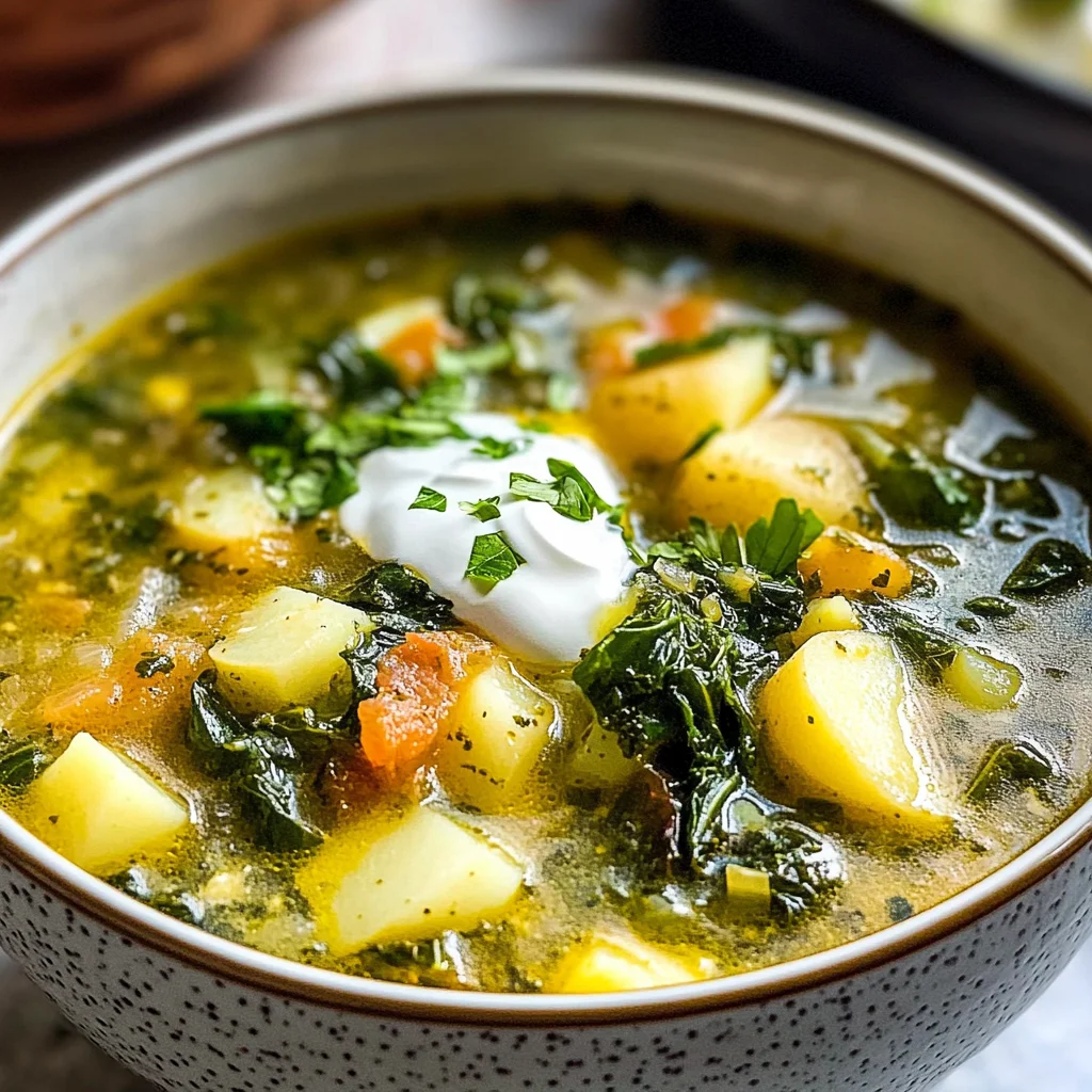 Ukrainian Green Borscht