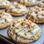 White Chocolate Reese’s Cheesecake Cookies