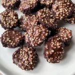 3-Ingredient Dark Chocolate Quinoa Crisps