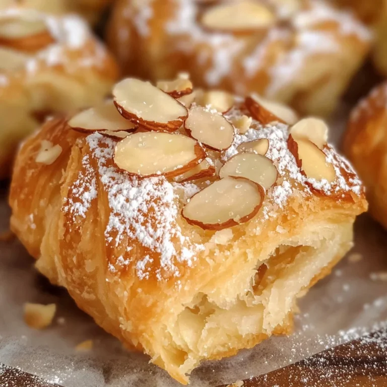 Almond Croissant Bites
