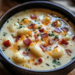 Bacon Cheddar Gnocchi Soup – A Rich and Creamy Comfort Meal