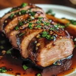 Balsamic–Glazed Pork Tenderloin