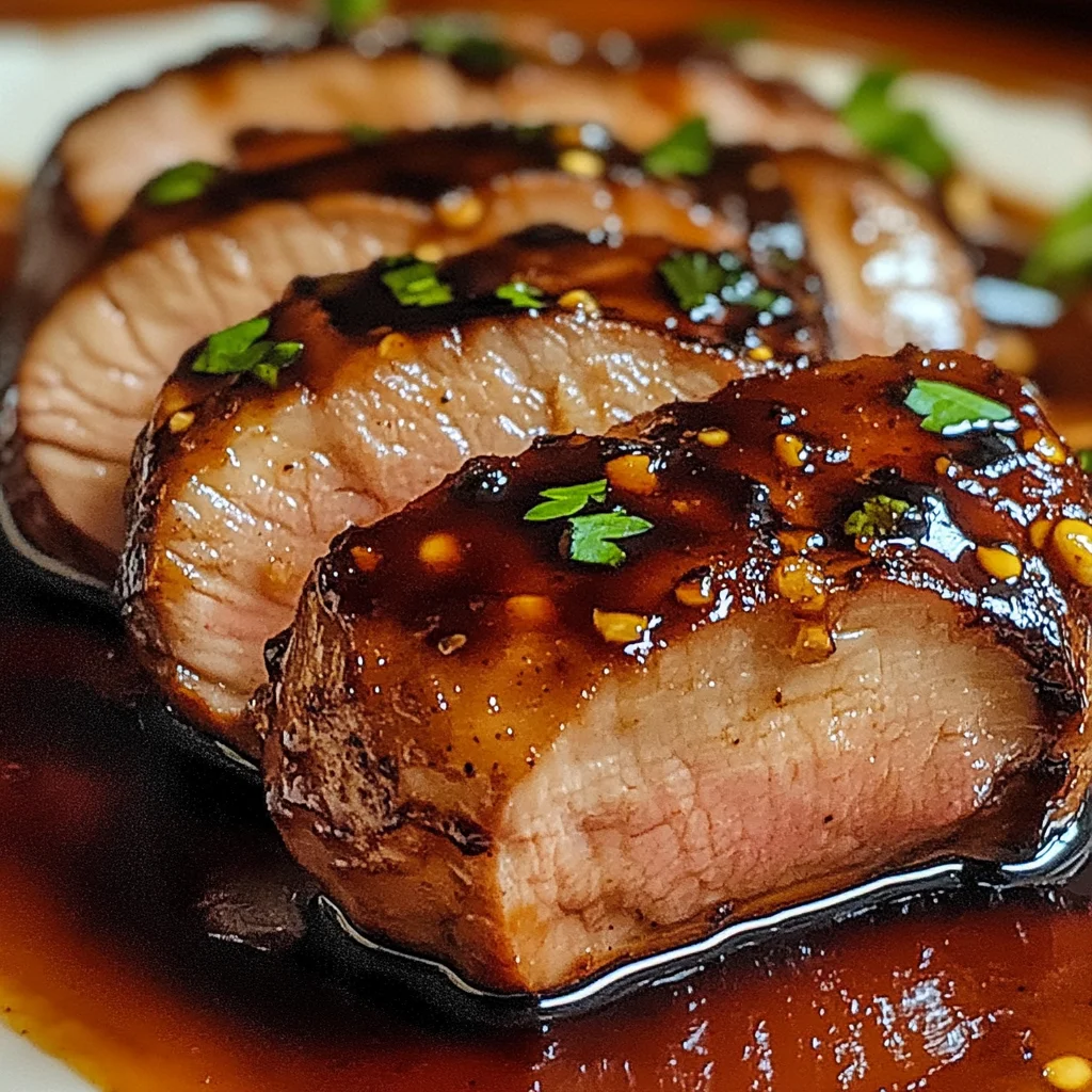 Balsamic–Glazed