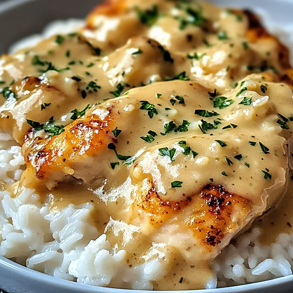 Best Smothered Chicken and Rice Recipe