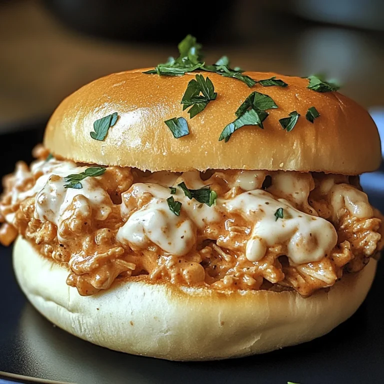 Chicken Alfredo Sloppy Joes: A Delicious Twist on a Classic Favorite