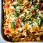 Chicken Burrito Casserole