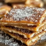 Churro Saltine Toffee