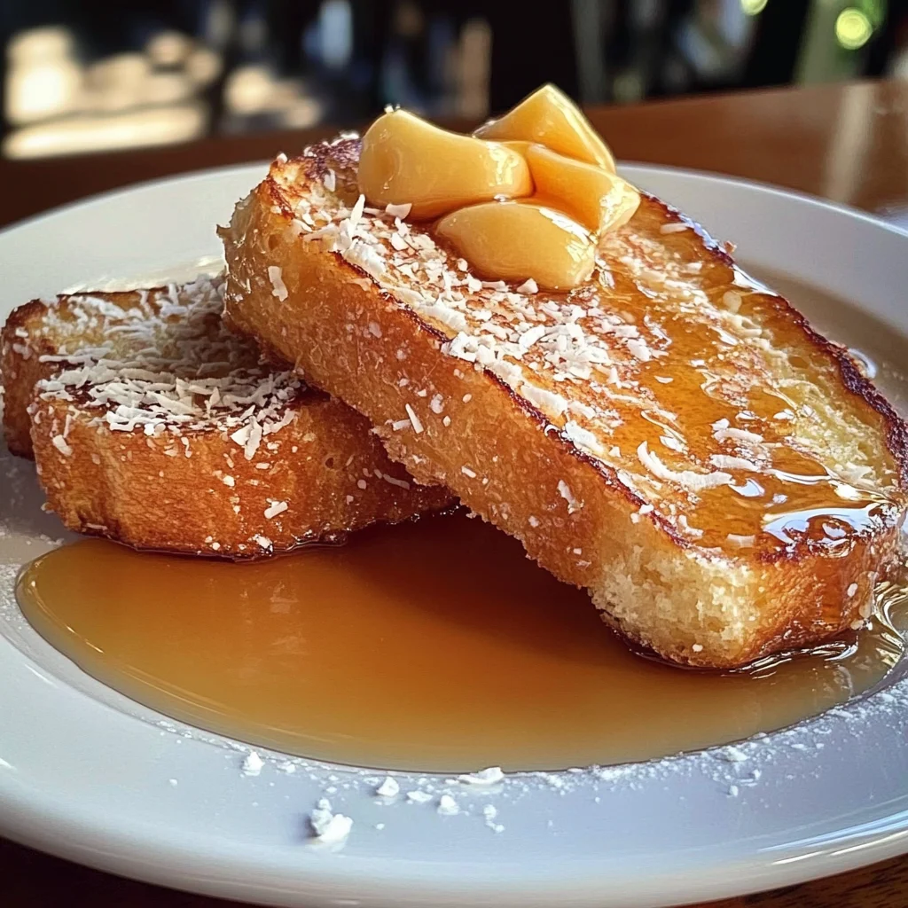 Coconut Crusted French Toast