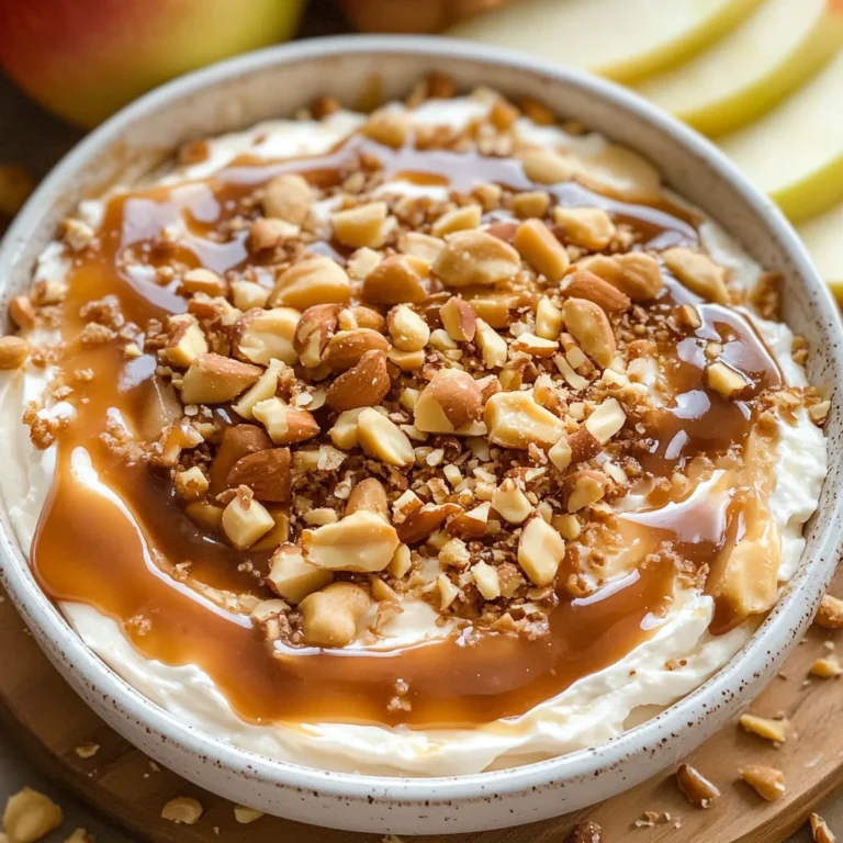 Cream Cheese Caramel Apple Dip