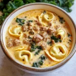 Creamy Tortellini Soup