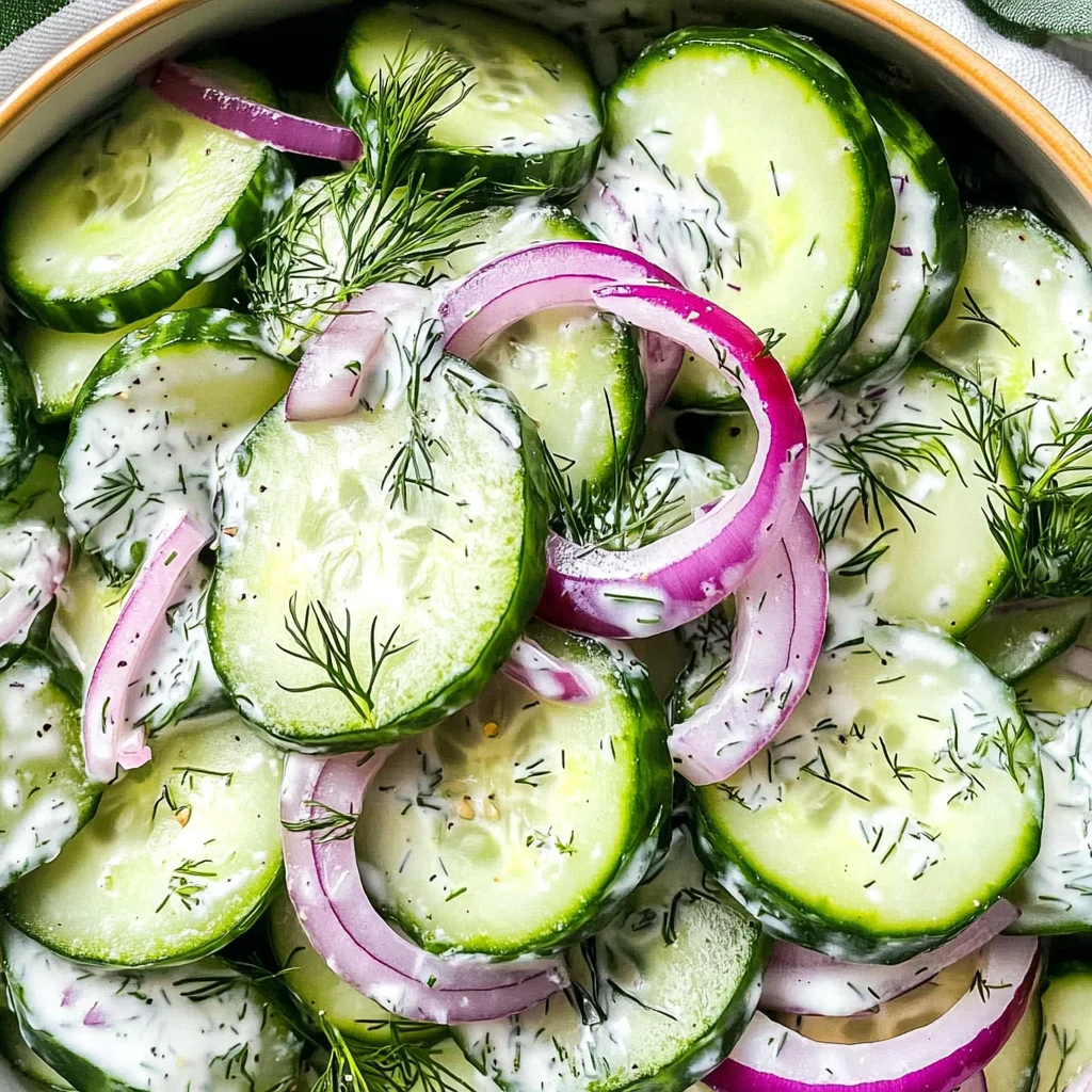 Cucumber Dill Salad