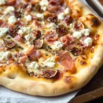 Easy 20-Minute Fig Jam Pizza with Goat Cheese and Prosciutto