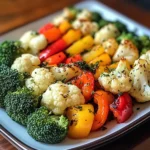Garlic Roasted Vegetables