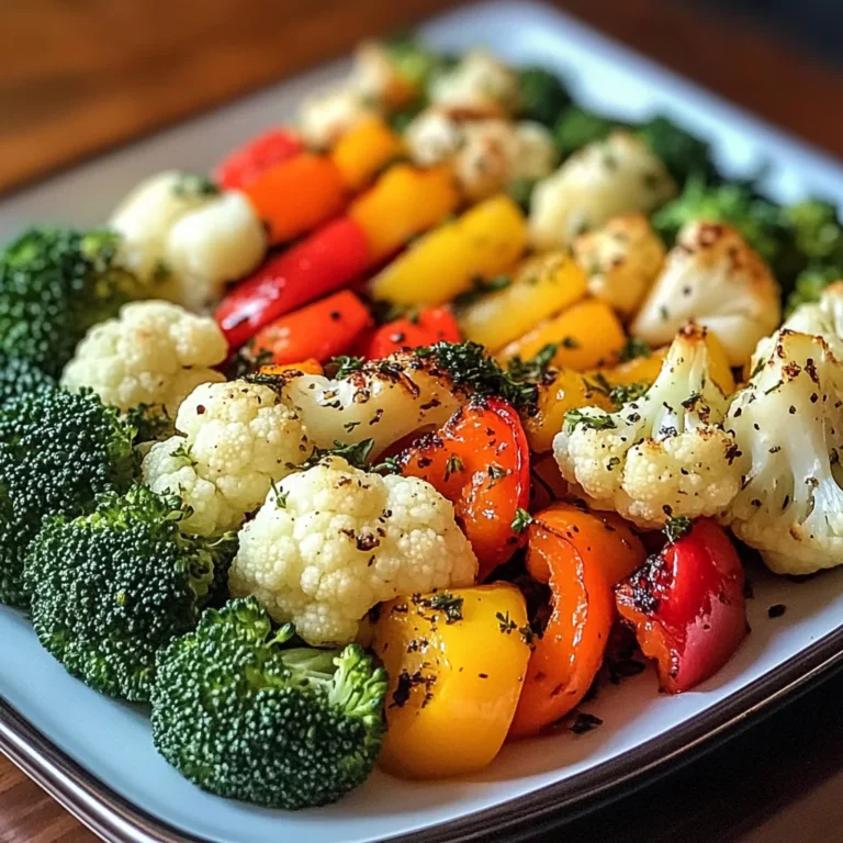 Garlic Roasted Vegetables