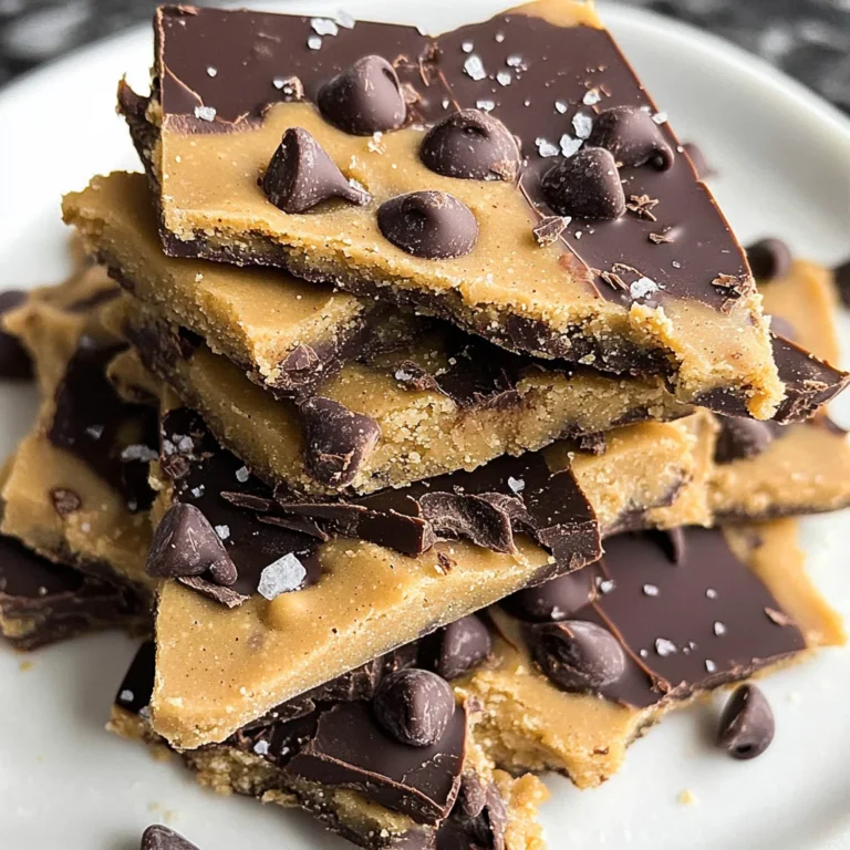 Healthy Cookie Dough Bark