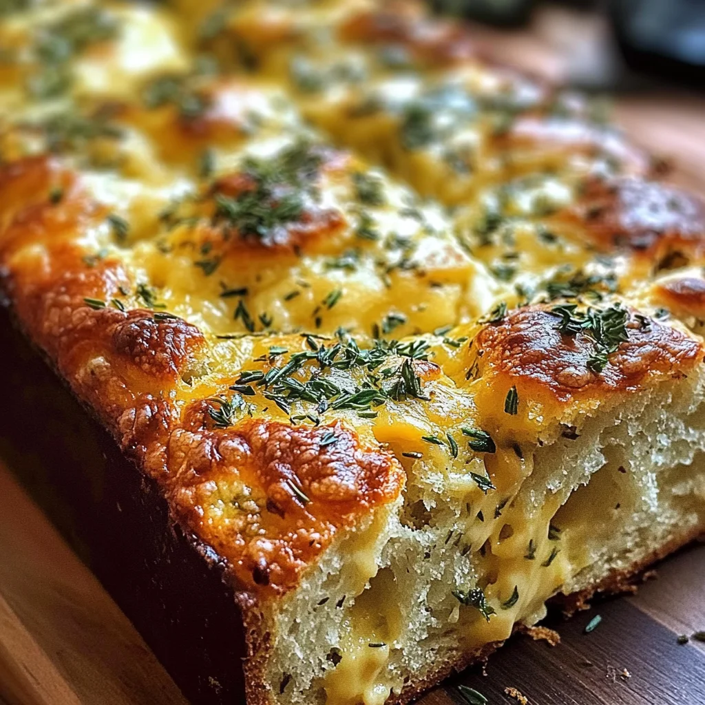 Herb & Cheese Quick Bread